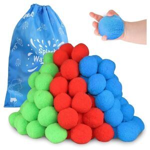 COPY 2- Kuango 60 Reusable Cotton Water Balls Outdoor Toys for Kids